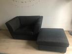 Love Seat + hocker, Gebruikt, Ophalen of Verzenden