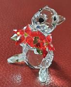 Swarovski konijn met Kerstster Zonder doos, Verzamelen, Swarovski, Ophalen of Verzenden, Zo goed als nieuw, Figuurtje