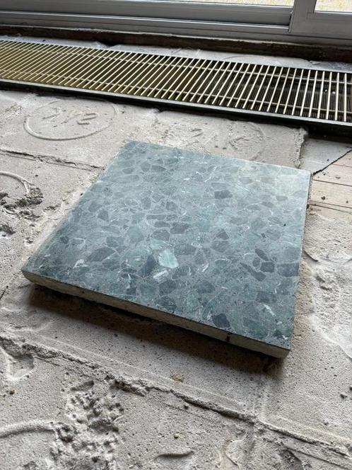 Natuursteen tegels grijs/blauw, Doe-het-zelf en Verbouw, Tegels, Gebruikt, Vloertegels, Overige materialen, 40 tot 60 cm, 40 tot 60 cm