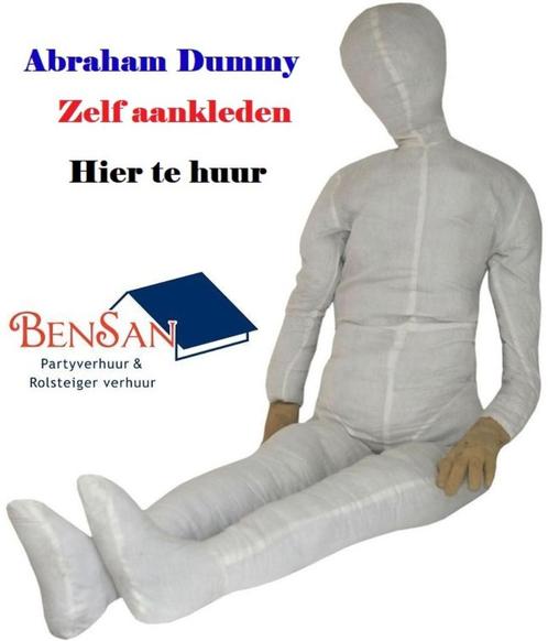 Abraham dummy pop huur feest jubileum bensan enter, Hobby en Vrije tijd, Feestartikelen | Verhuur, Zo goed als nieuw, Abraham of Sarah