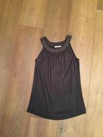 Opus mouwloze grijze top met fraaie hals afwerking; maat 38, Kleding | Dames, Tops, Maat 38/40 (M), Ophalen of Verzenden, Zo goed als nieuw