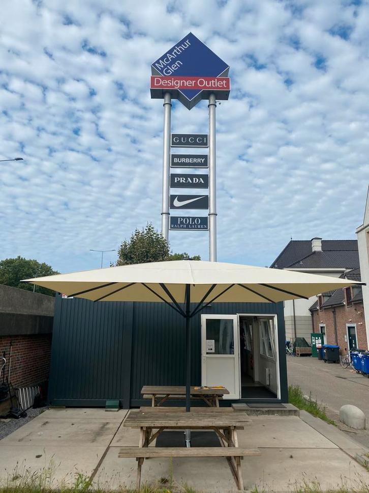 Parasol horeca, Tuin en Terras, Parasols, Nieuw, Ophalen of Verzenden