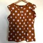 Stippen blouse - mt M, Ophalen of Verzenden, Zo goed als nieuw, Maat 38/40 (M), Oranje
