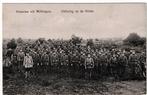 Millingen 1911. Militaire oefening op de Heide., Verzamelen, Ansichtkaarten | Nederland, Ophalen of Verzenden, Voor 1920, Gelopen