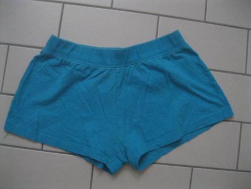 maat 158, -164, 1 kort blauw sportbroekje, Kinderen en Baby's, Kinderkleding | Maat 158, Gebruikt, Meisje, Broek, Ophalen of Verzenden