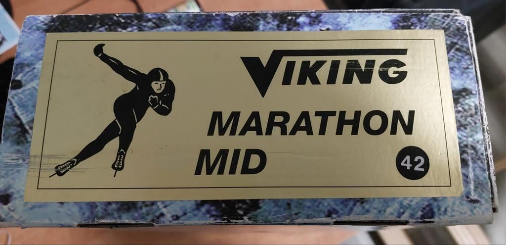 Viking Marathon Mid Noren - Maat 42, Sport en Fitness, Schaatsen, Ophalen of Verzenden, Gebruikt, Noren, Viking