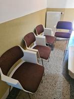 Set van 4 Gispen Cordemeyer buisframestoelen, model 2225, Huis en Inrichting, Stoelen, Ophalen, Gebruikt, Vier