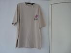 Mooi beige tshirt met print Wold Expo Milano Jack&Jones XL, Beige, Maat 56/58 (XL), Ophalen of Verzenden, Zo goed als nieuw