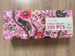 Djeco Puzzel Gallery 200 Stukjes, Kinderen en Baby's, Speelgoed | Kinderpuzzels, Ophalen of Verzenden, Meer dan 50 stukjes, Zo goed als nieuw