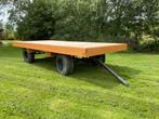 Platte wagen, onderstel voor tiny house of pipowagen, Doe-het-zelf en Verbouw, Bouwketen en Schaftketen, Ophalen, Gebruikt