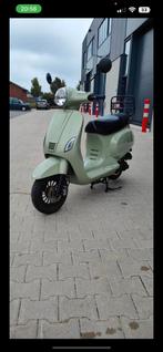 Groene Turbho scooter, Fietsen en Brommers, Scooters | Overige merken, Benzine, Maximaal 45 km/u, Turbho, Zo goed als nieuw