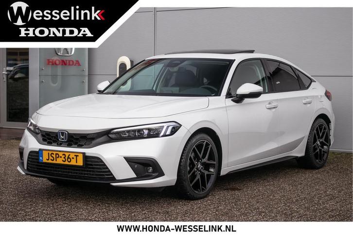Honda Civic 2.0 e:HEV Advance | Schuif/-kanteldak | Navi | L, Auto's, Honda, Te koop, Civic, ABS, Achteruitrijcamera, Adaptive Cruise Control