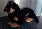 Mooie grote zachte teckel hond 50cm l x 33cm h, Ophalen, Zo goed als nieuw, Hond of Kat, Beeldje of Figuurtje