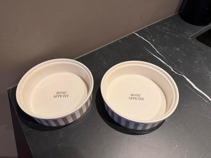 Riviera Maison hondvoerbakken, Dieren en Toebehoren, Honden-accessoires, Zo goed als nieuw, Ophalen of Verzenden