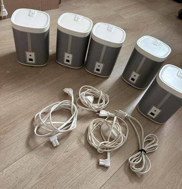 Sonos play: 1 wit compleet 5x | Compleet met kabel beschikbaar voor biedingen