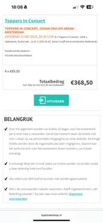Tickets voor de toppers., Drie personen of meer