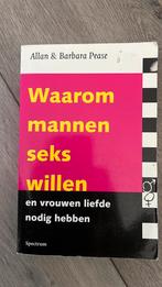 Waarom mannen seks willen en vrouwen liefde nodig hebben, Ophalen of Verzenden, Zo goed als nieuw, Allan Pease; Barbara Pease