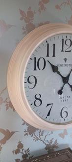 mooie grote (60 cm) cremekleurige Kensington klok, Huis en Inrichting, Woonaccessoires | Klokken, Gebruikt, Ophalen
