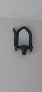 Gothic, antracietkleur spiegel in de vorm van kathedraalnis, Minder dan 50 cm, Ophalen of Verzenden, Zo goed als nieuw, Minder dan 100 cm