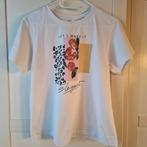 Wit T-shirt voor dames.maat m/L, Kleding | Dames, T-shirts, Maat 38/40 (M), Wit, Ophalen of Verzenden, Zo goed als nieuw
