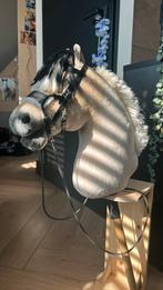 Hobby horse, Kinderen en Baby's, Speelgoed | Knuffels en Pluche, Ophalen, Zo goed als nieuw, Paard