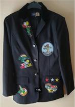 Leuk zwart OETELDONK/11-11/DEN BOSCH jas (K3), Kinderen en Baby's, Carnavalskleding en Verkleedspullen, Ophalen, Zo goed als nieuw