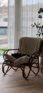 Rotan stoel, Huis en Inrichting, Fauteuils, Ophalen, Zo goed als nieuw, 50 tot 75 cm, Riet of Rotan
