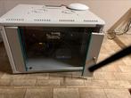 Patch kast, Computers en Software, Serverkasten, Ophalen, Zo goed als nieuw, Glas, Plaatstaal