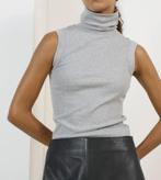 INWEAR grijze top met col maat XL, Kleding | Dames, Maat 46/48 (XL) of groter, Ophalen of Verzenden, Zo goed als nieuw, Zonder mouw