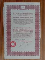 Hollandsche Kunstzijde Industrie Breda - ENKA - 1930, Postzegels en Munten, Aandelen en Waardepapieren, Ophalen of Verzenden, 1920 tot 1950