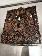 Vintage prachtige koperen batik stempel uit Yogyakarta, Antiek en Kunst, Antiek | Gereedschap en Instrumenten, Ophalen of Verzenden