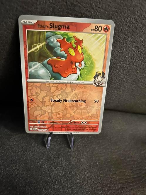Ethan’s Slugma #035/182, Hobby en Vrije tijd, Verzamelkaartspellen | Pokémon, Zo goed als nieuw, Losse kaart, Ophalen of Verzenden