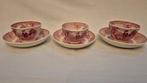 3 Pretty Petrus Regout kom en schotels, Antiek en Kunst, Ophalen of Verzenden