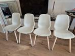 Ikea stoelen Leifarne wit 4 x, Ophalen, Zo goed als nieuw, Wit