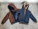 2 Winterjassen: WE & Europe Kids maat 110/116, Ophalen of Verzenden, Gebruikt, WE, Europe Kids, Jongen of Meisje