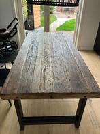 Hardhouten eettafel, Ophalen