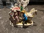 Vintage Porseleinen Koets met Figuren, Antiek en Kunst, Ophalen