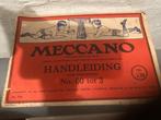 Mecano handleiding 00 tot3, Antiek en Kunst, Antiek | Speelgoed, Ophalen of Verzenden