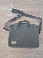Laptop tas laptoptas grijs, Ophalen of Verzenden, Zo goed als nieuw