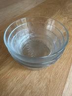 3 Glazen Bakjes van Blomus, Huis en Inrichting, Keuken | Servies, Ophalen of Verzenden, Kom(men), Effen, Glas