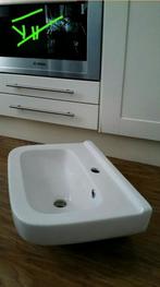 Sphinx 50 wit wastafel wasbak, Huis en Inrichting, Badkamer | Badkamermeubels, Ophalen, Zo goed als nieuw, 50 tot 100 cm, Wasbak of Wastafel