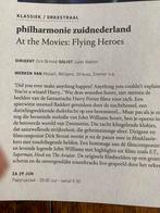 Voorstelling Philharmonie Zuid-Nederland At the Movies, Tickets en Kaartjes, Concerten | Klassiek, Juni, Twee personen, Instrumentaal