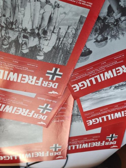 enkele exemplaren van "Der Freiwillige" 6 stuks, Boeken, Oorlog en Militair, Zo goed als nieuw, Ophalen of Verzenden