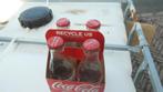 oude coca cola flesjes+kartonnen houder, Ophalen, Zo goed als nieuw, Verpakking