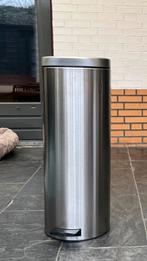 Brabantia prullenbak 20 liter, Huis en Inrichting, Woonaccessoires | Prullenbakken, Ophalen, Gebruikt, Met pedaal, 50 tot 75 cm