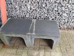 3 keer  u elementen beton, Tuin en Terras, Bloembakken en Plantenbakken, Ophalen, Zo goed als nieuw, Rond, Minder dan 30 cm