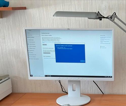 Monitor wit, Computers en Software, Monitoren, Gebruikt, 61 t/m 100 Hz, DisplayPort, DVI, HDMI, USB-C, VGA, Gaming, Ingebouwde speakers