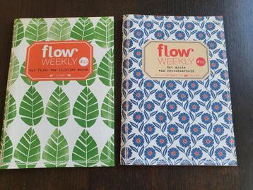 2 Flow Weekly schriftjes beschikbaar voor biedingen