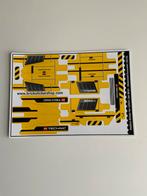 Sticker vel Lego Set 8043 Motorized Excavator, Ophalen of Verzenden, Nieuw, Complete set, Lego