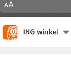 ING winkel cadeaubon/korting voucher nodig?, Tickets en Kaartjes, Cadeaubon, Warenhuis- of Winkelbon, Eén persoon